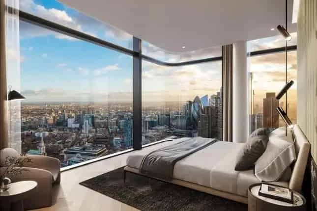 Three Bedroom Shoreditch Penthouse Apartment Private Terrace Panoramic Views