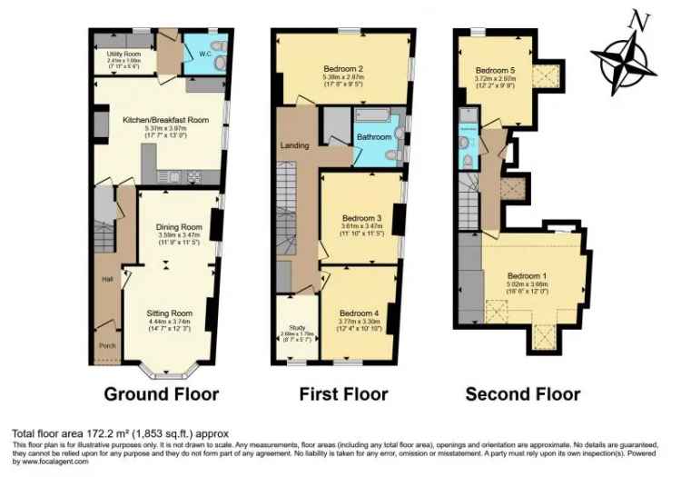 5 Bedroom Victorian House Tunbridge Wells