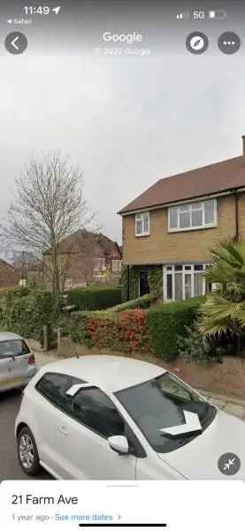 Large 3 Bed House with 4th Bedroom Streatham Free Parking