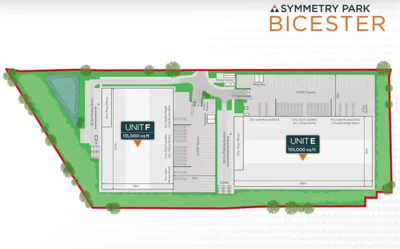 Logistics Units Bicester Symmetry Park M40 J9