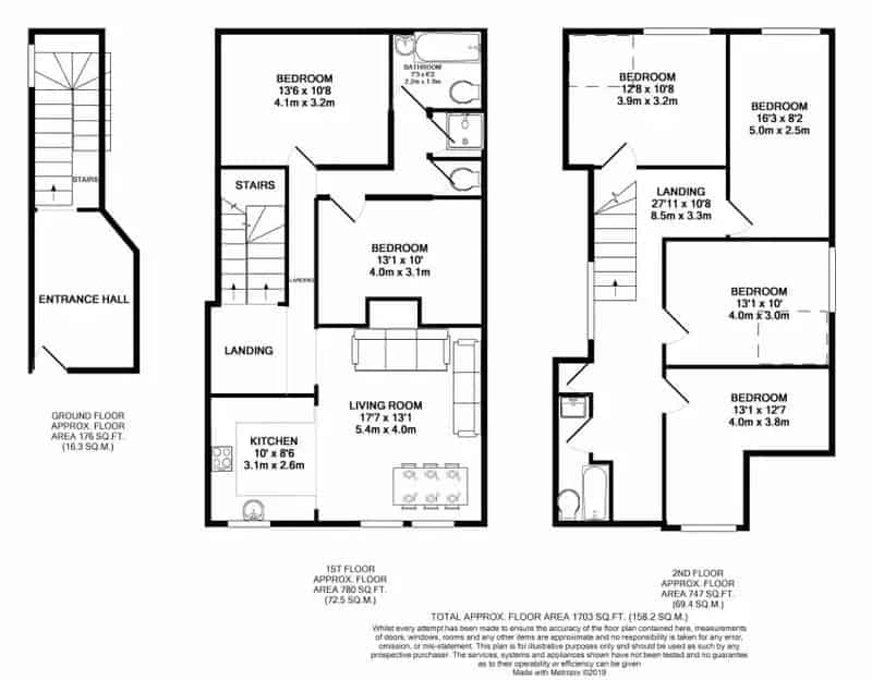 Six Bedroom House Near Hyde Park Headingley Leeds