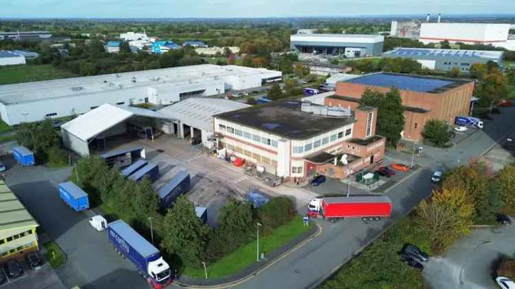 Industrial Property For Sale Wrexham Large Secure Yard