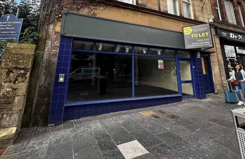 Stirling City Centre Retail Unit 1094ft²