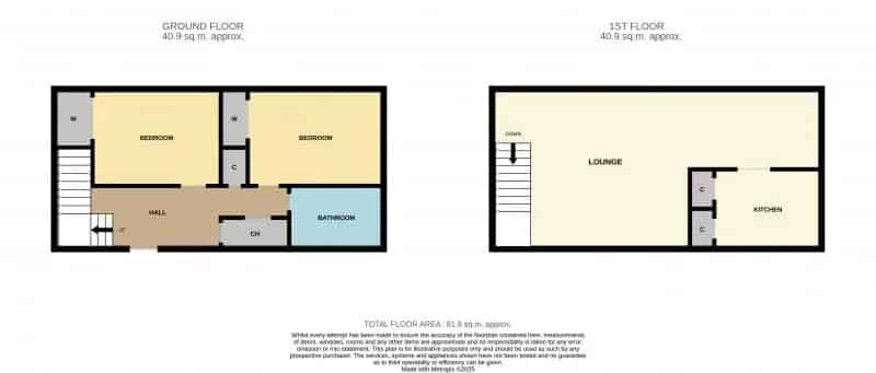 2 Bedroom Detached House with Harbour Views