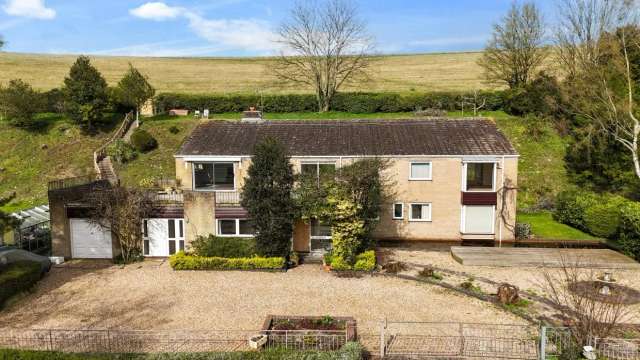 1970s Architect Designed House With Planning Permission For Two Storey Extension In Test Valley