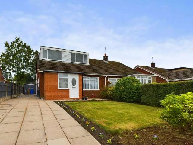 3 Bedroom Semi Detached Dormer Bungalow Trentham