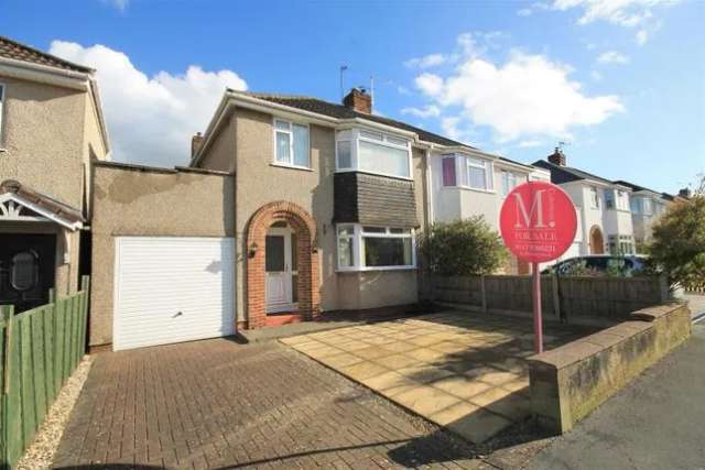 Semi-detached house for sale in Heath Road, Downend, Bristol BS16