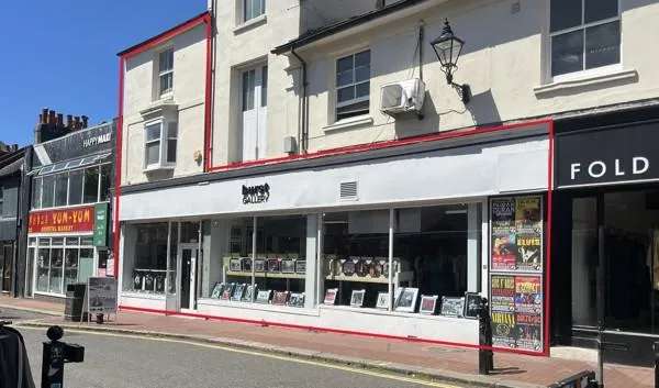 Double Fronted Retail Unit North Laine Brighton