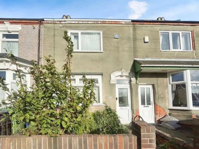 3 Bedroom Terraced House in Grimsby - Refurbishment Opportunity with Potential Rental Income